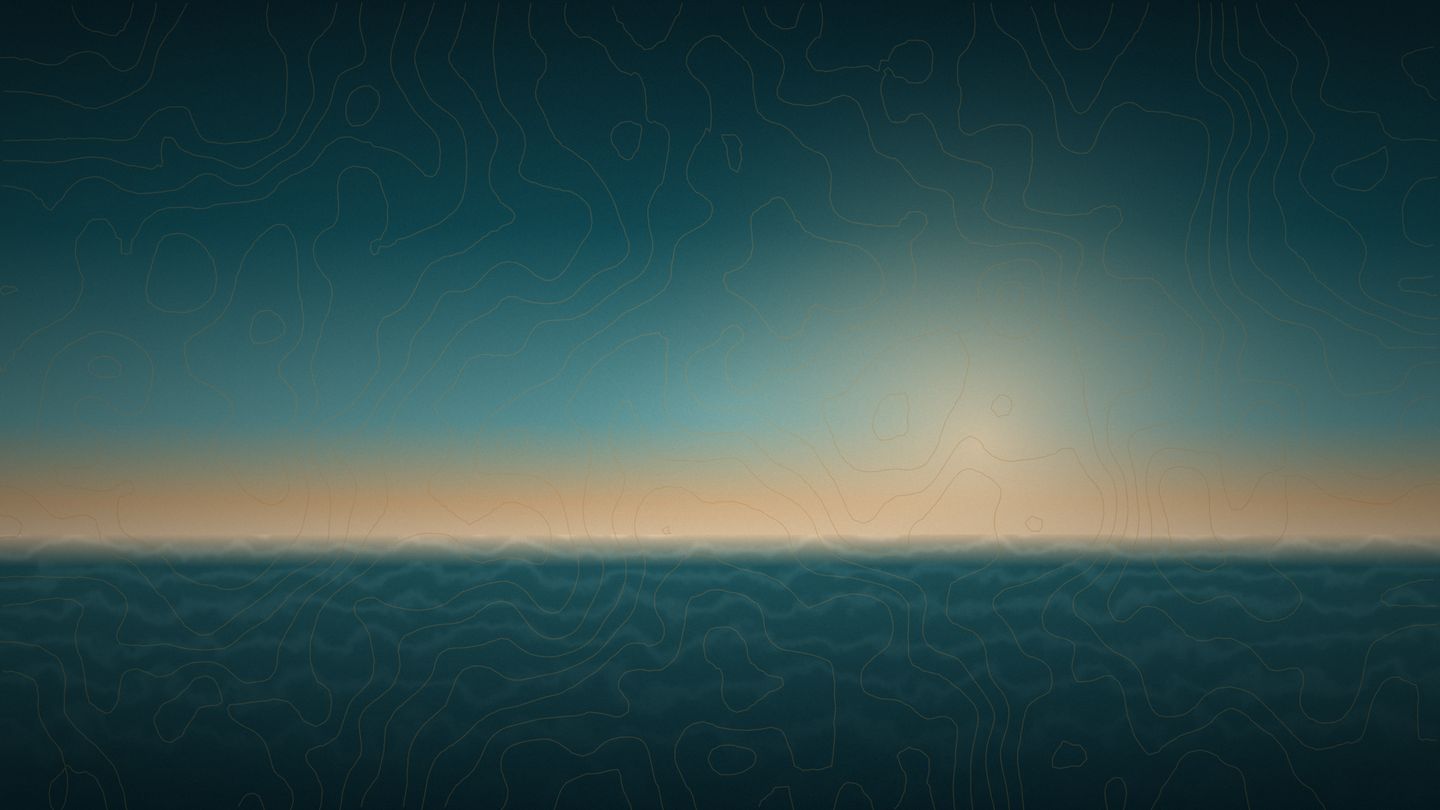 Original abstract artwork of a Southwest Florida sunset over the water, used as the background of this Valencia Trails real estate website